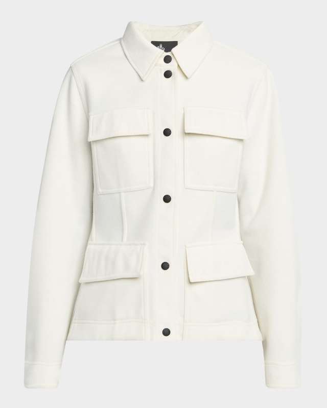 Interlock Knit Top Jacket